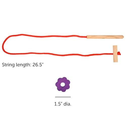 TickiT Rainbow Wooden Lacing Shapes