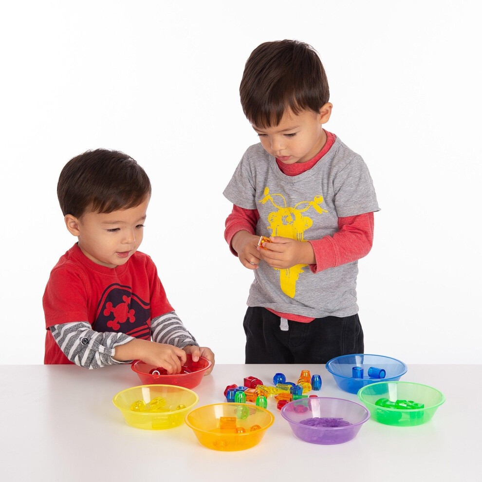 Bols de tri de couleurs translucides - Tickit