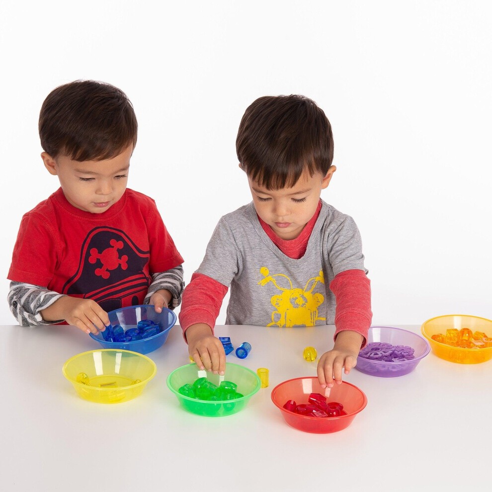Bols de tri de couleurs translucides - Tickit