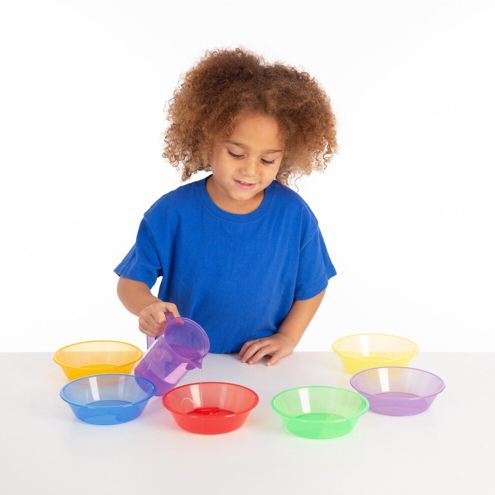 Bols de tri de couleurs translucides - Tickit