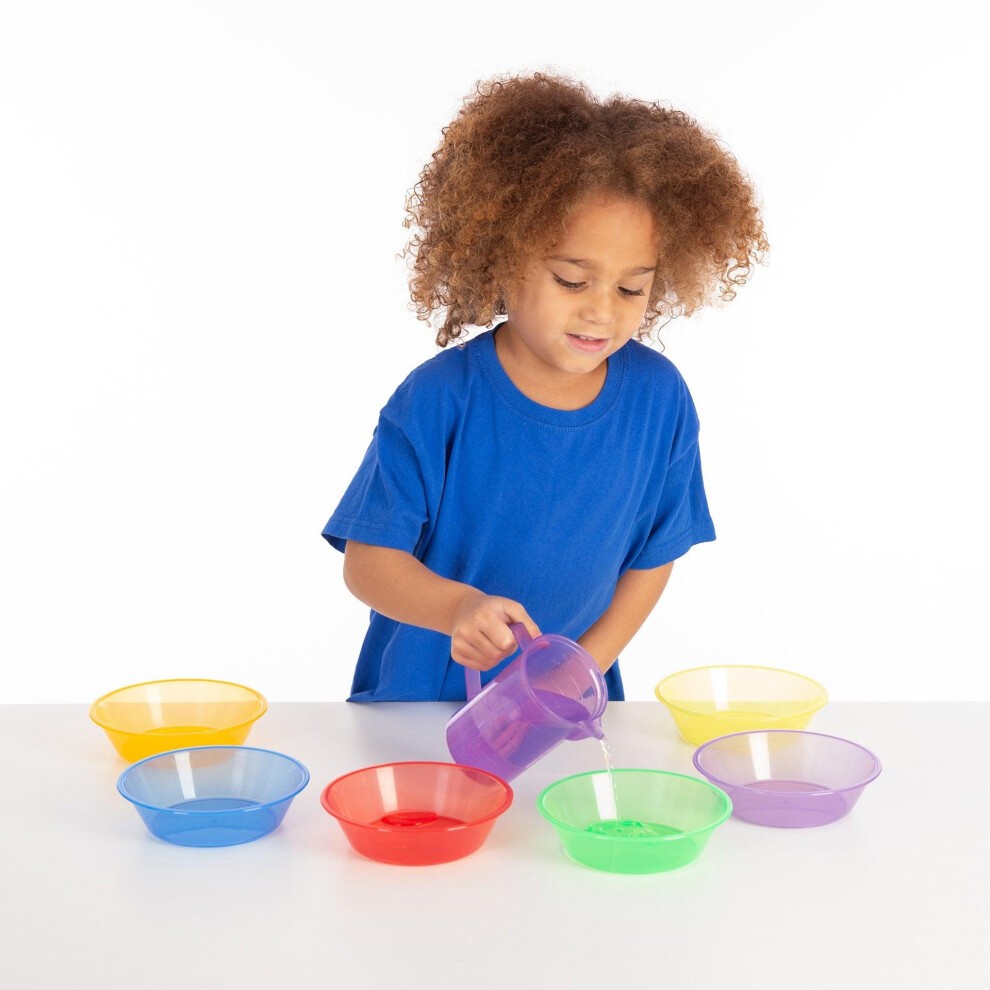Bols de tri de couleurs translucides - Tickit
