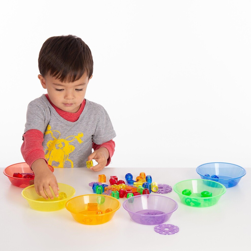 Bols de tri de couleurs translucides - Tickit