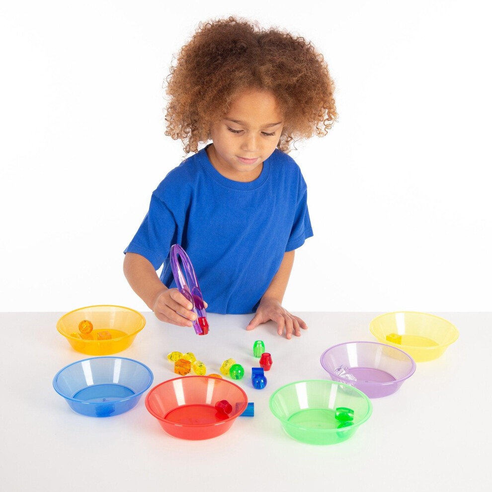 Bols de tri de couleurs translucides - Tickit