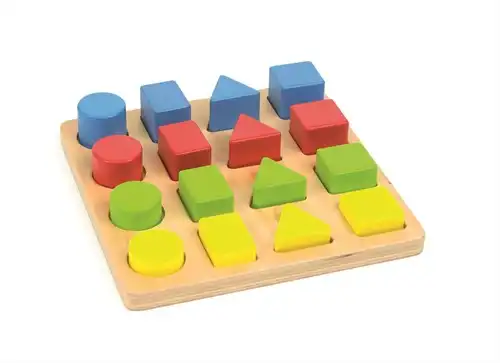 Puzzle 4 formes géométriques - ANDREU